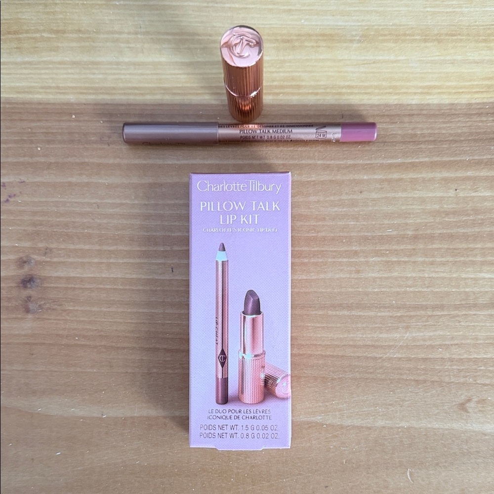 Charlotte Tilbury Pillow Talk Lip Kit - Soft Pink
